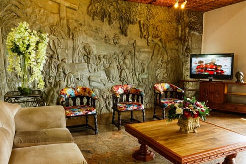 Rede Andrade Mirante Hotel, Interior entrance