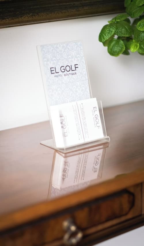 El Golf Hotel Boutique, Reception