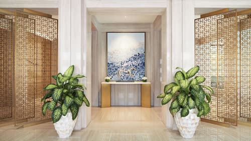 Jumeirah Dar Al Masyaf, Interior entrance