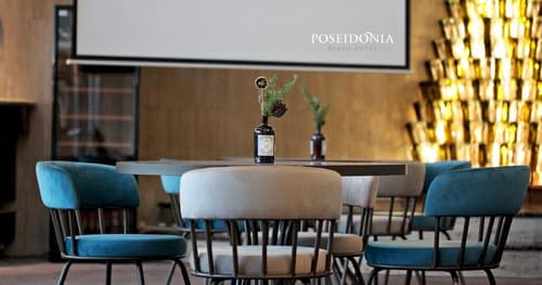 Poseidonia Beach Hotel, Lobby lounge