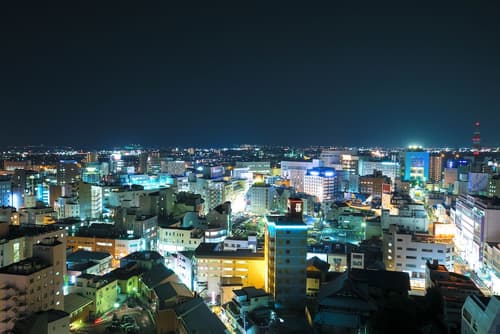 Hotel JAL City Nagano, View from room