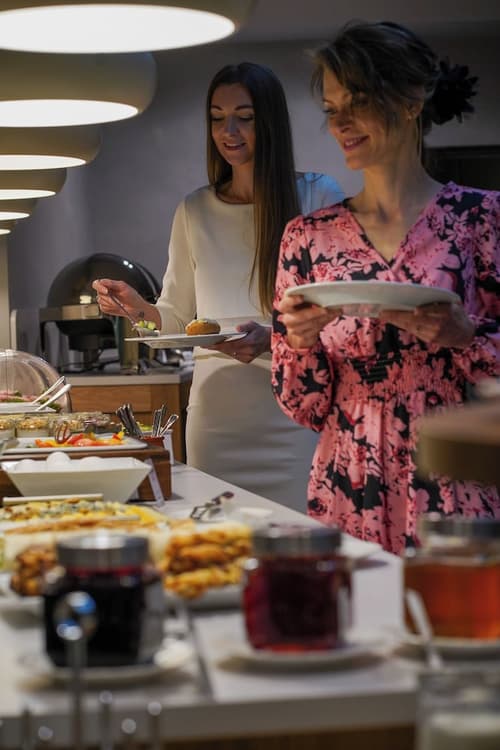 987 Design Prague Hotel, Breakfast buffet