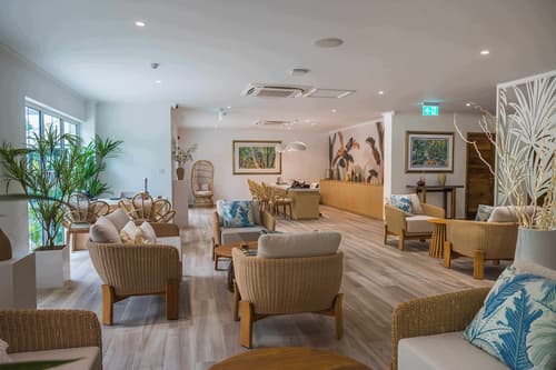 Acajou Beach Resort, Lobby sitting area