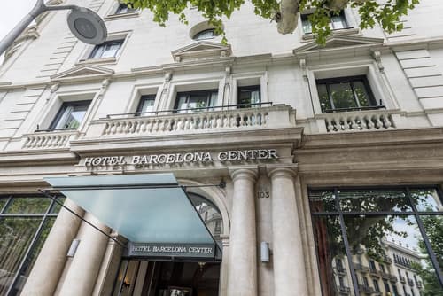 Hotel Barcelona Center, Front of property