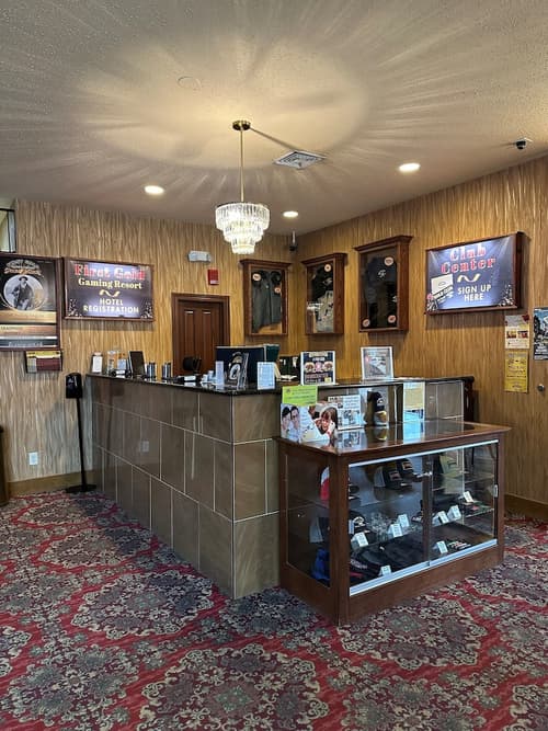 First Gold Gaming Resort, Check-in/check-out kiosk