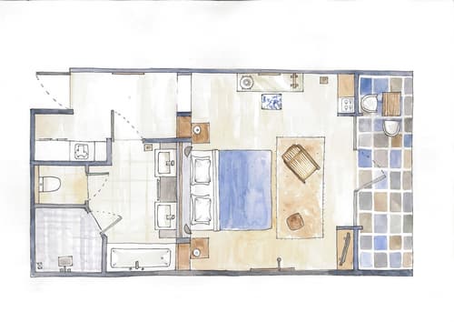 The Ravenala Attitude, Room