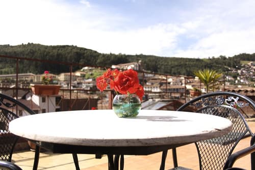 Nodo Cusco Santa Teresa, Outdoor dining