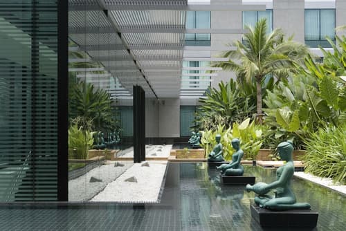 Hyatt Regency Bangkok Suvarnabhumi Airport, Property grounds