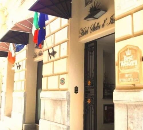 Best Western Hotel Stella D'Italia, Property entrance