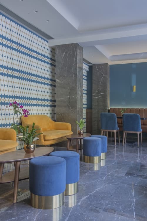 Delice Hotel Apartments, Lobby sitting area