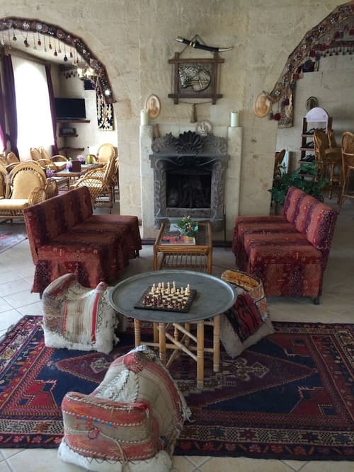 Burcu Kaya Hotel, Lobby sitting area