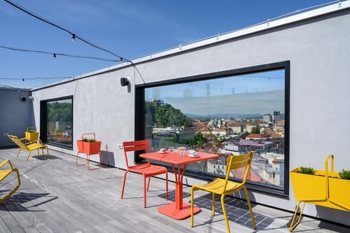 B&B Hotel Ljubljana Park, Outdoor dining