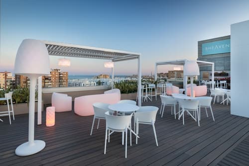 Barceló Malaga Hotel, Rooftop pool