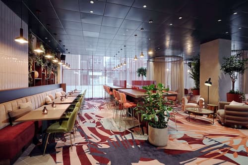 Lindner Hotel Antwerp, part of JdV by Hyatt, Lobby sitting area