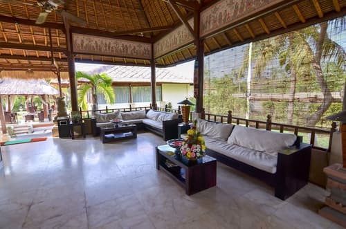 Aneka Lovina Villas and Spa, Lobby sitting area