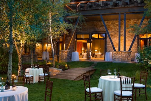 Hotel Terra Jackson Hole - A Noble House Resort, Outdoor banquet area