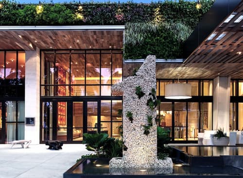 1 Hotel South Beach, Lobby sitting area