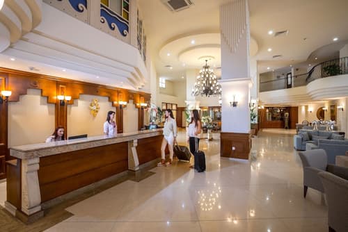 Aquamare Beach Hotel & Spa, Reception