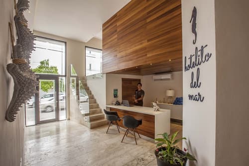 Hotelito del Mar, Reception