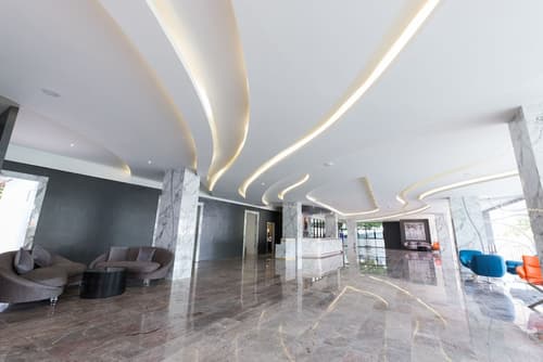 P Plus Hotel, Lobby sitting area