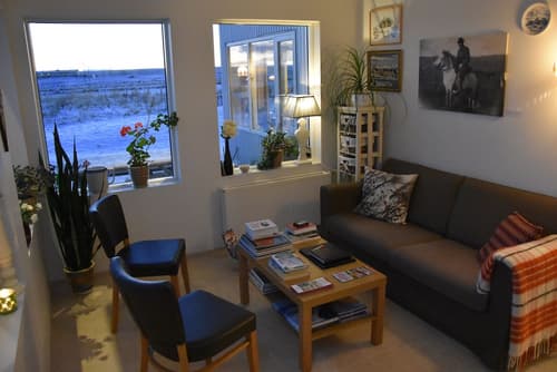 Lambastadir Guesthouse, Lobby sitting area