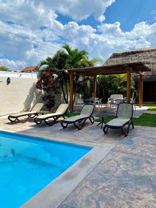 Tecnohotel Casa Villamar, Terrace/patio