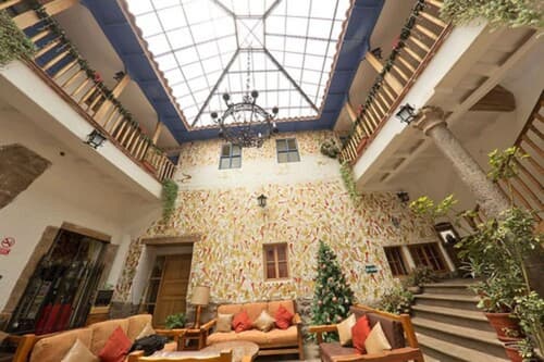 Hotel Villa Mayor, Lobby sitting area