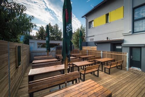 Wellness Penzion U Gigantu, Terrace/patio