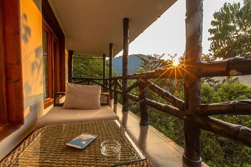 Rushaga Gorilla Lodge, Terrace/patio