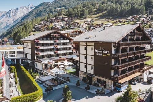 Alpen Resort & Spa Zermatt, Terrace/patio