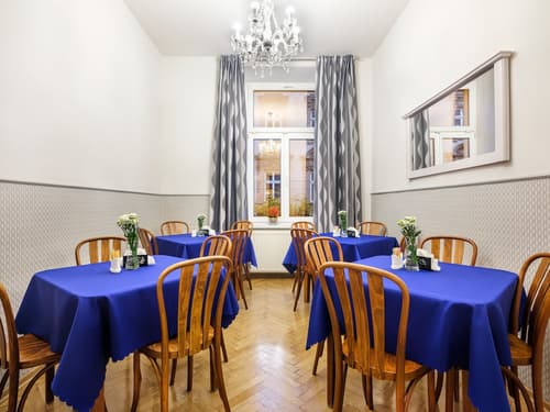 Kosmopolita Apartments, Breakfast area