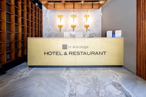 IT Boutique Hotel & Restaurant, Reception