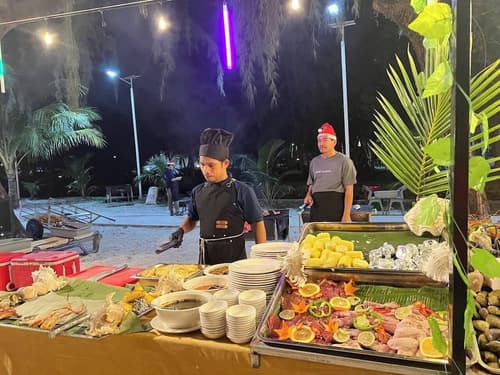 Koh Rong Hill Beach Resort, Outdoor banquet area