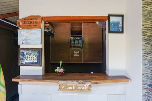 Wayan Homestay Sanur, Reception