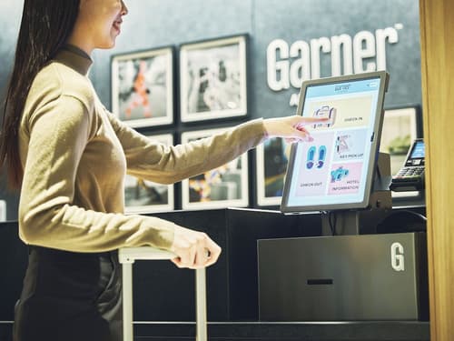 Garner Osaka Honmachi Kita Semba by IHG, Check-in/check-out kiosk