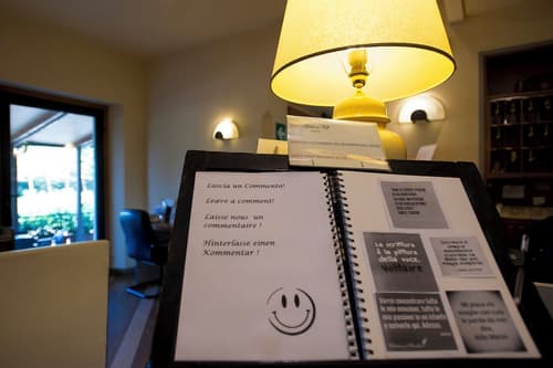 Hotel Ai Tufi, Reception