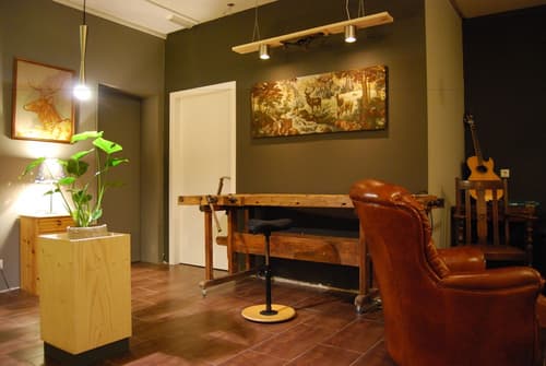 Tehúsið Hostel, Lobby sitting area