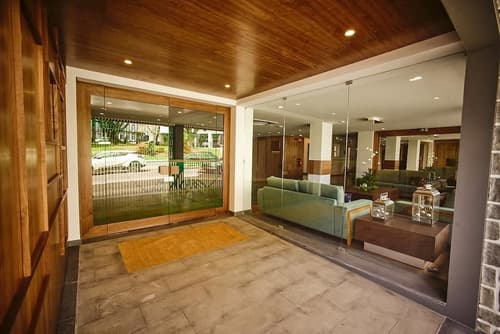 Hotel Cruzeiro, Interior entrance