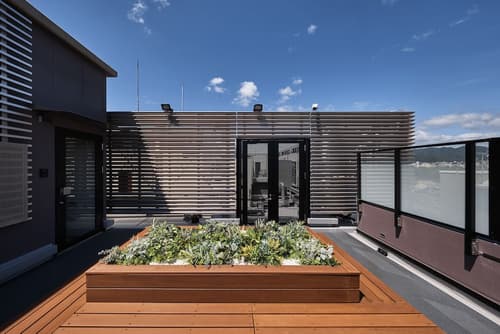 The Hedistar Hotel Kyoto Nijo Comic&Books, Rooftop terrace