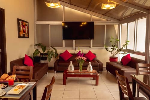 Group House Apart Hotel, Lobby sitting area