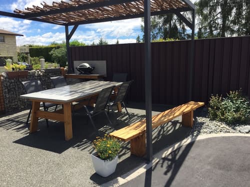 BigSky Motels, Terrace/patio