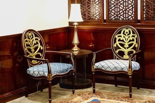 The Indus Valley, Lobby sitting area