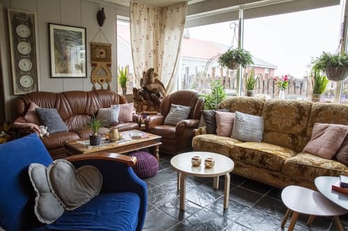 Blómasetrið Homestay, Lobby