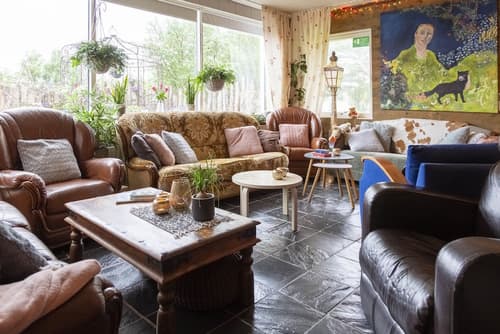 Blómasetrið Homestay, Lobby