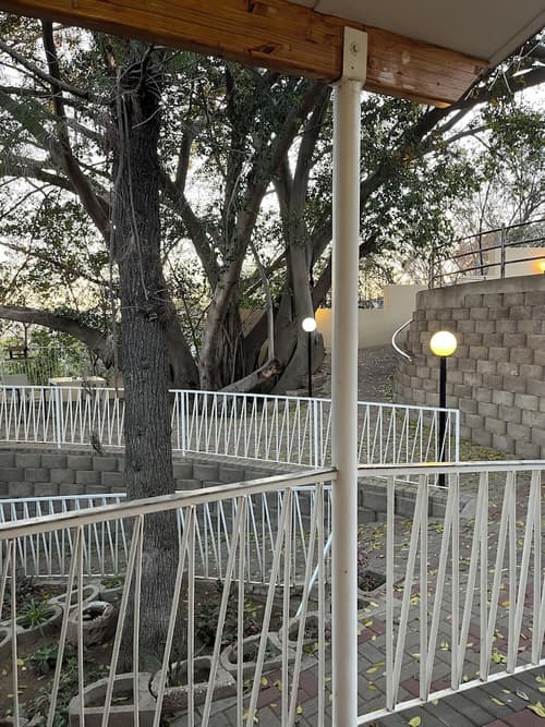 Hotel Pension Casa Africana, Courtyard