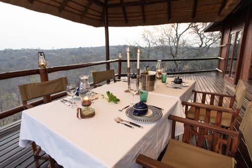 Parsons Hilltop Safari Camp, Dining