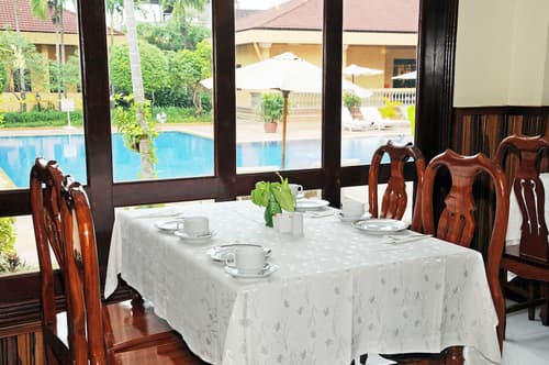 Angkor Hotel, Aerial view