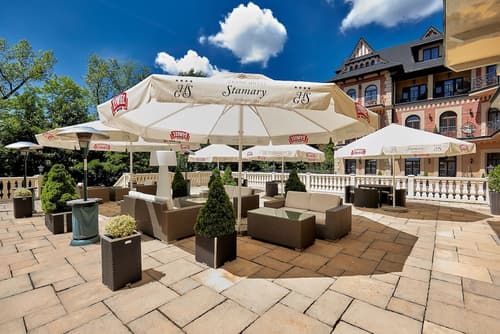 Grand Hotel Stamary Wellness & Spa, Terrace/patio