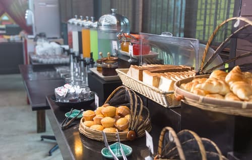 Red Ginger Chic Resort, Breakfast area