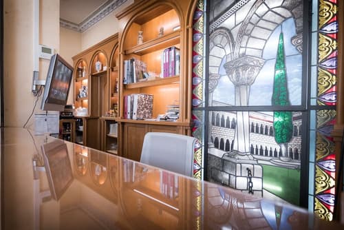 Hotel Abadía Camino Santiago, Reception